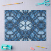 Denim Patchwork Patchwork Pattern - Olivia Tissuepapier (Craft)