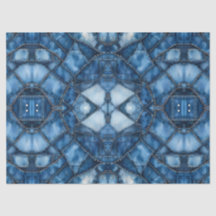 Denim Patchwork Patroon - Olivia