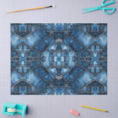 Denim Patchwork Pattern - Ava Tissuepapier (Craft)