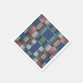 Denim Patchwork Servetten (Hoek)