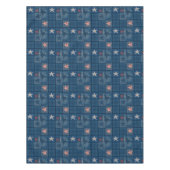 Denim-patchwork Tafelkleed (Voorkant)