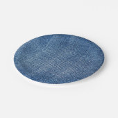 Denim Pattern Papieren Bordje (Gekanteld)