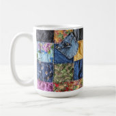 Denim Pocket Quilt Koffiemok (Links)