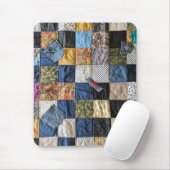 Denim Pocket Quilt Muismat (Met muis)