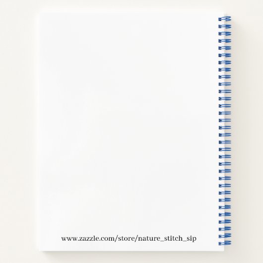 Denim Pocket Quilt Notitieboek (Achterkant)