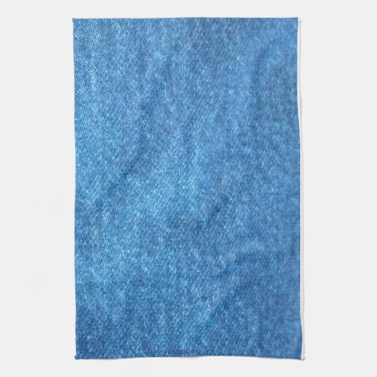 Denim Print Kitchen Towel Theedoek (Verticaal)