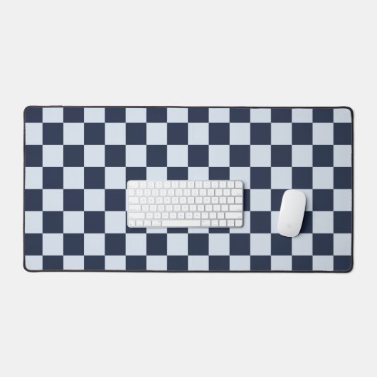 Denim rinse checkerboard pattern bureaumat (Keyboard & Muis)