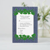 Denim RSVP w Menu (Staand voorkant)