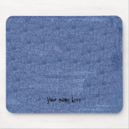 Denim Search and Jouw naam Muismat