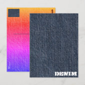 Denim Series 10 Denim Briefkaart (Voorkant / Achterkant)