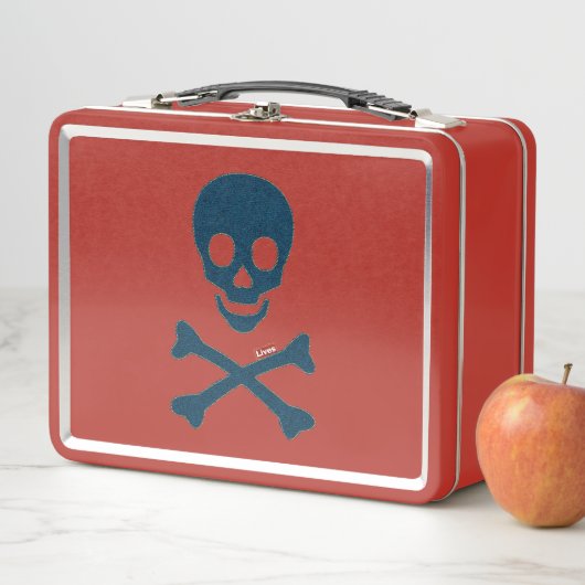 Denim Skull (In situ)