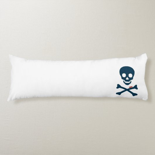 Denim Skull Lichaamskussen (Voorkant)