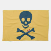 Denim Skull Theedoek (Horizontaal)