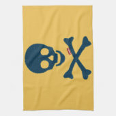 Denim Skull Theedoek (Verticaal)