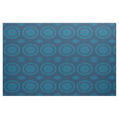 Denim Star Patterned Fabric Stof (Yard (91,4 cm))