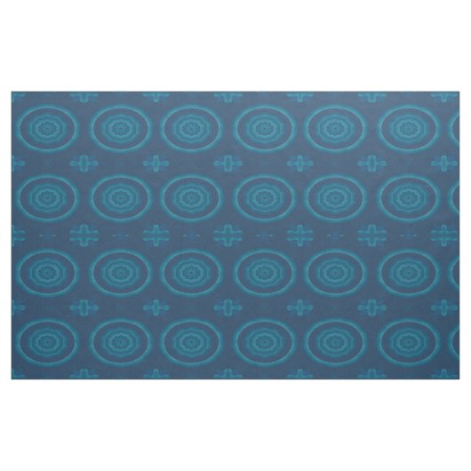 Denim Star Patterned Fabric Stof (Yard (91,4 cm))