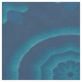 Denim Star Patterned Fabric Stof (Close Up)