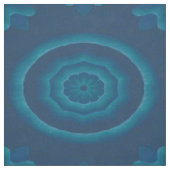 Denim Star Patterned Fabric Stof (Swatch)