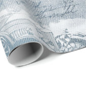 Denim Steampunk Cadeaupapier (Rol Hoek)