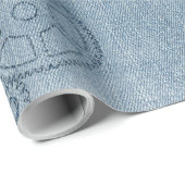 Denim Steampunk Cadeaupapier (Rol Hoek)