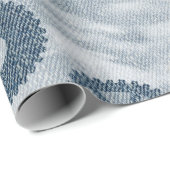 Denim Steampunk Cadeaupapier (Rol Hoek)