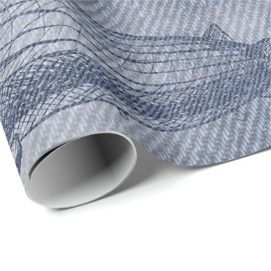 Denim Steampunk Cadeaupapier (Rol Hoek)