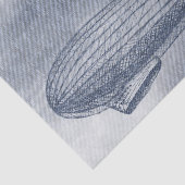 Denim Steampunk Tissuepapier (Detail)