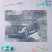 Denim Steampunk Tissuepapier (Craft)