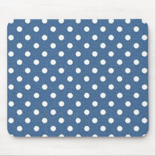 Denim stippen muismat