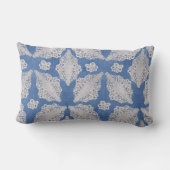 Denim-structuur met kant-en-klaar herhaal patroon kussen (Achterkant)