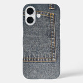 Denim telefoonhoesje Case-Mate iPhone case (Achterkant)