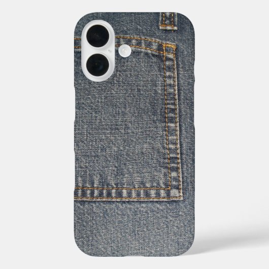 Denim telefoonhoesje Case-Mate iPhone case (Achterkant)