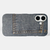 Denim telefoonhoesje Case-Mate iPhone case (Achterkant (horizontaal))
