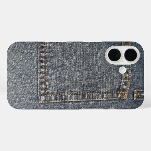 Denim telefoonhoesje Case-Mate iPhone case (Achterkant (horizontaal))
