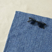 DENIM TEXTUUR BLAUW STIJLPATROON STRANDLAKEN (In situ)