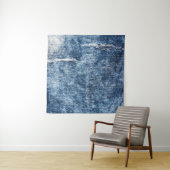 Denim textuur: blauwe jeans achtergrond. wandkleed (In situ)