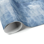 Denim textuur: robuuste gaten. cadeaupapier (Rol Hoek)