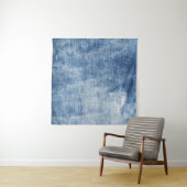 Denim textuur: robuuste gaten. wandkleed (In Situ (horizontaal))