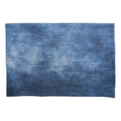 Denim textuur: versleten stof achtergrond kussensloop (Voorkant)