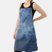 Denim textuur: versleten stof achtergrond schort (Insitu)