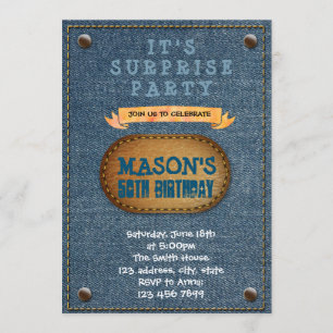 Denim-themagewedstrijd Kaart