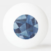 Denim Urban: Gestreepte patchwork. Pingpongbal (Voorkant)