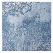 Denim vervaagde keramische Tegel Tegeltje (Voorkant)