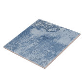 Denim vervaagde keramische Tegel Tegeltje (Zijkant)