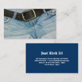 Denim Visitekaartje Mode (Voorkant / Achterkant)