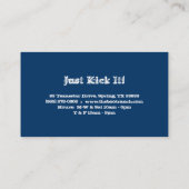 Denim Visitekaartje Mode (Achterkant)