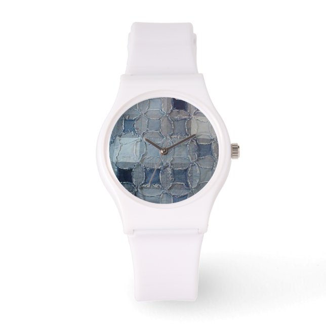 Denim Watch Horloge (Voorkant)