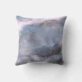 Denim water mist ontwerp kussen (Achterkant)