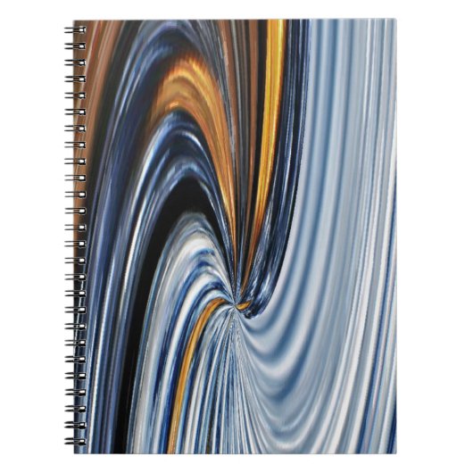 Denim Zipper Graphic Design Notebook Notitieboek (Voorkant)