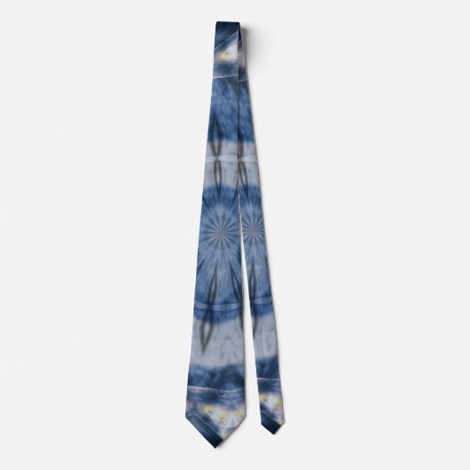 denimblauw stropdas (Voorkant)